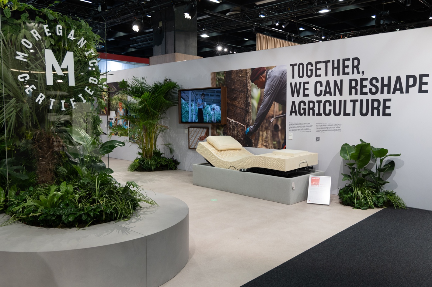 Moreganic booth at Interzum 2025
